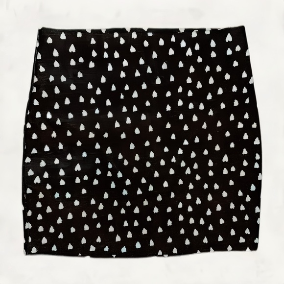 BCBG Abstract Dot Skirt - Picture 1 of 4